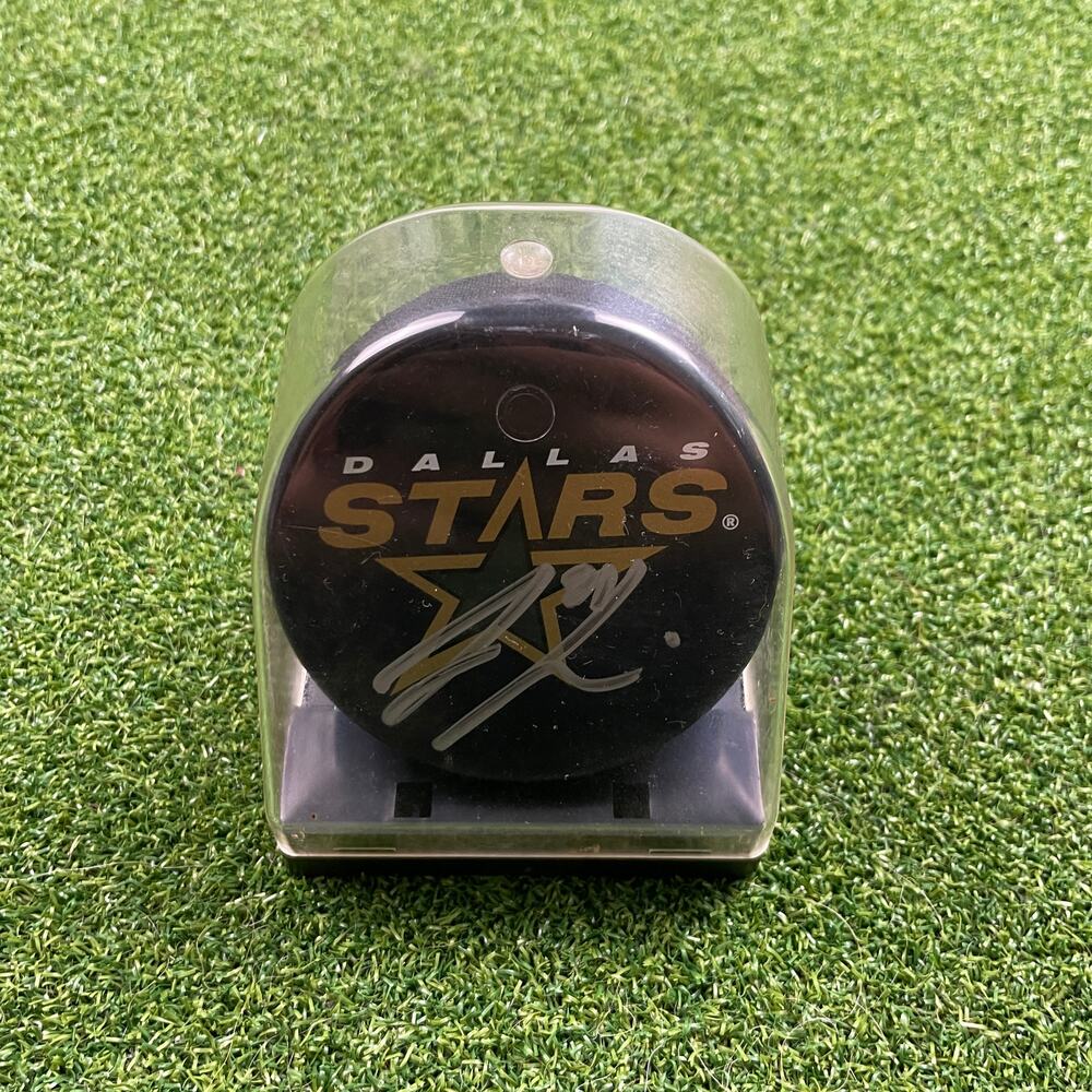 Dallas Stars Loui Eriksson Autographed NHL Hockey Puck